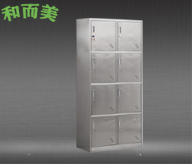 不銹鋼更衣柜-不銹鋼八門柜